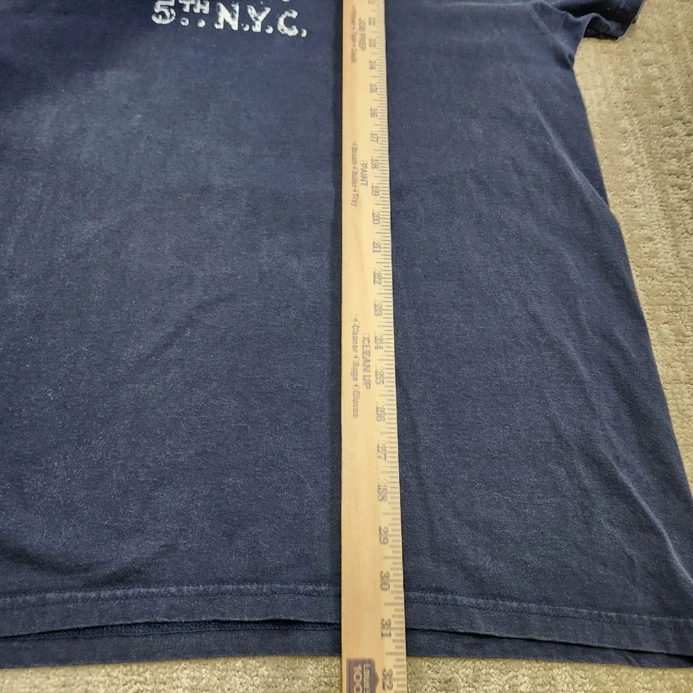 Vintage‎ Ralph Lauren Shirt Men XL Polo Jeans Y2K Spellout Blue 90s RL